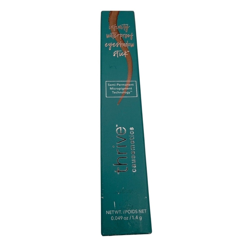 Thrive Causemetics Infinity Waterproof Eyeshadow Stick Dr. Q Bronze Shimmer NEW